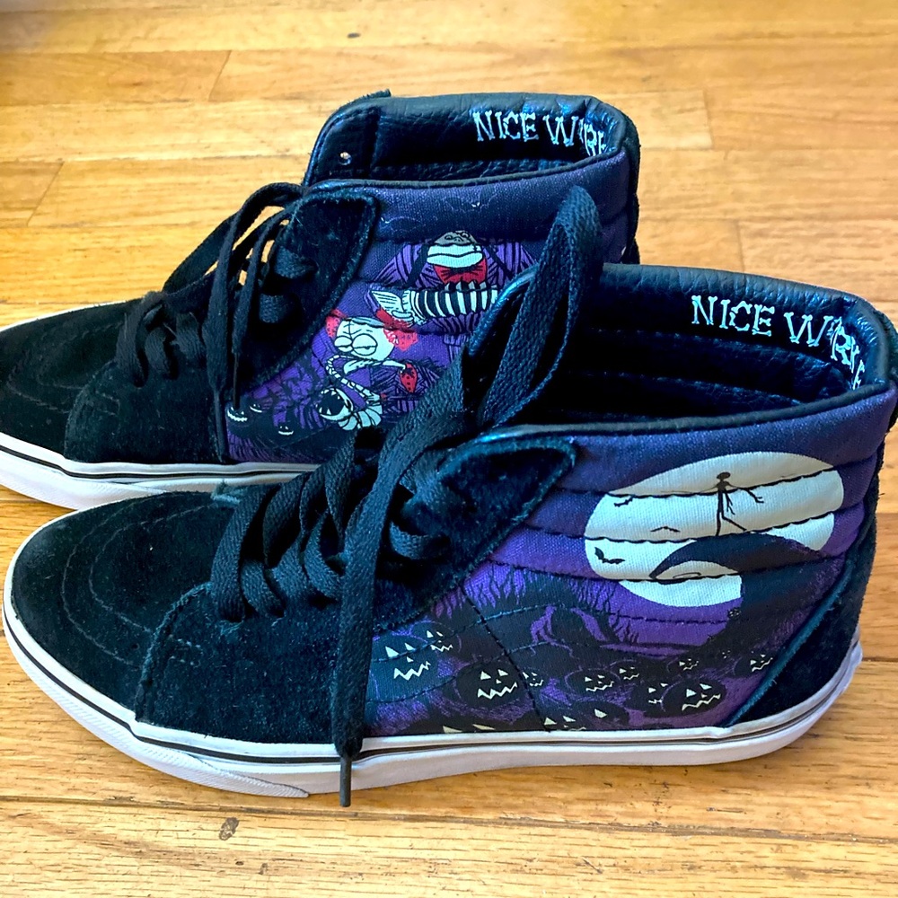 Vans x Disney Nightmare Before Christmas women’s size 6.5